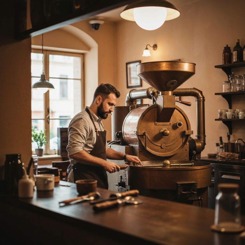 Our coffee roasting process